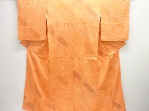 本総絞り紗綾型模様小紋着物